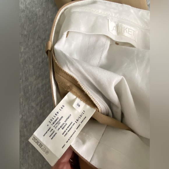 Like New Arket wool pants trousers size 36 (US size XS/S) - Picture 8 of 11